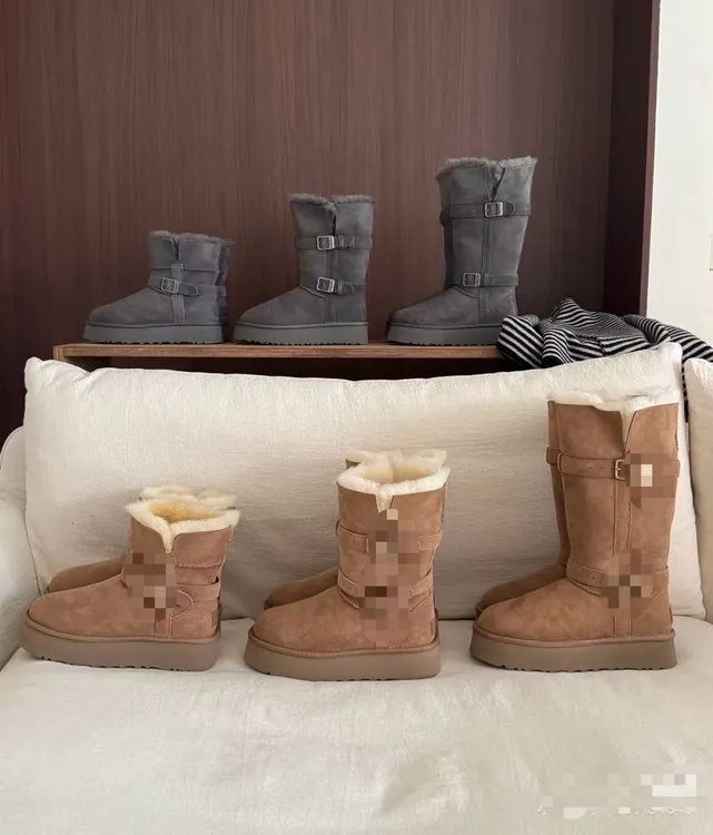 2025骑士靴桑坡低筒中筒高筒都有 鼎货皮毛一体现货