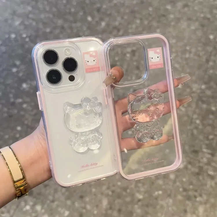 奥菲顿透明水晶kt适用苹果17/16透色手机壳小米15vivo华为p70oppo