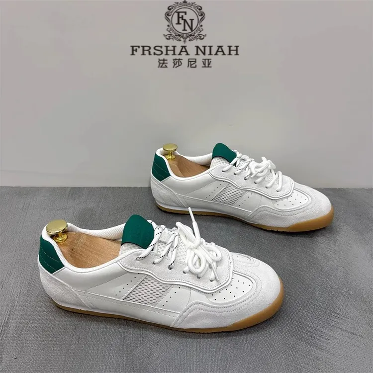 法莎尼亚低帮休闲德训鞋夏季轻便防滑耐磨时尚潮流百搭男士运动鞋