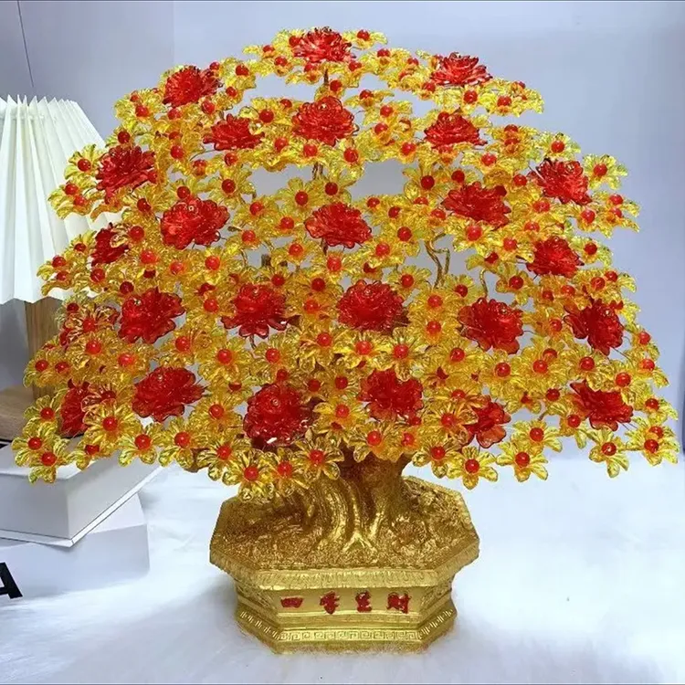 【福利活动】四季生财和乐生财款葫芦双全发财树材料