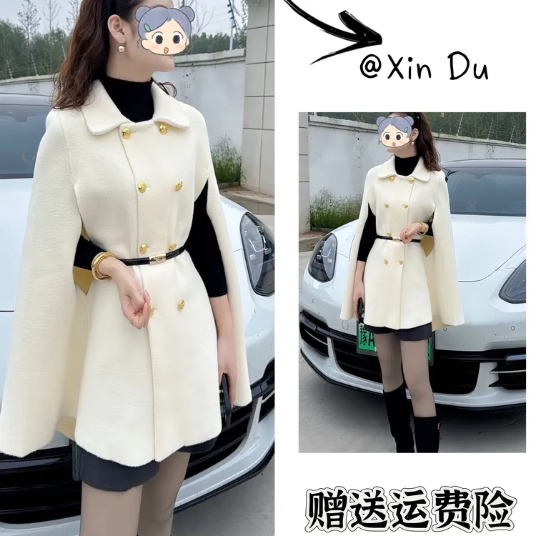 2025秋冬季新款时尚显瘦气质女士网红洋气外套百搭款D24730