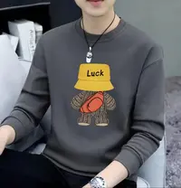 [秋款上新]2025秋冬加厚圆领长袖卫衣运动时尚简约百搭男女同款