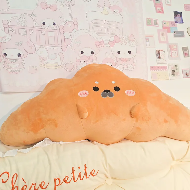 卡通动物床头枕睡觉夹腿枕可爱实用毛绒玩偶DD