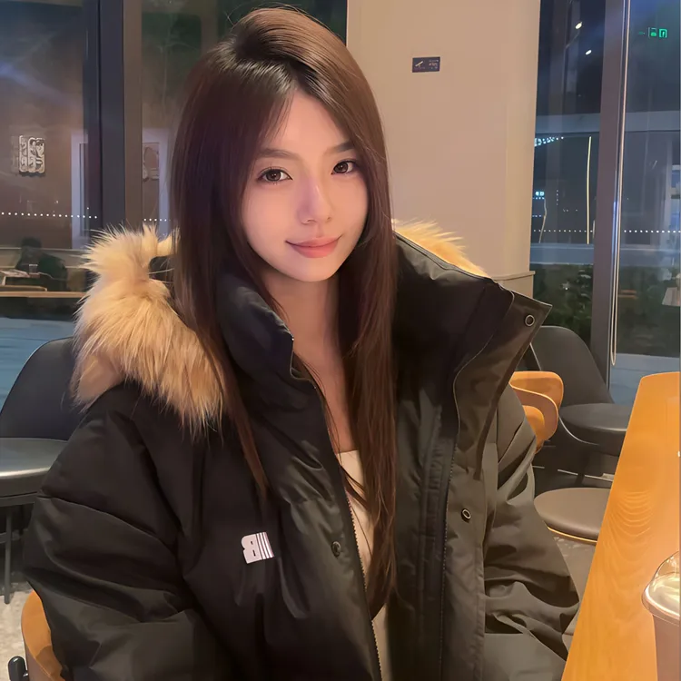 爆款2025新款冬季大气保暖棉服加厚款休闲连帽棉袄加厚百搭外套