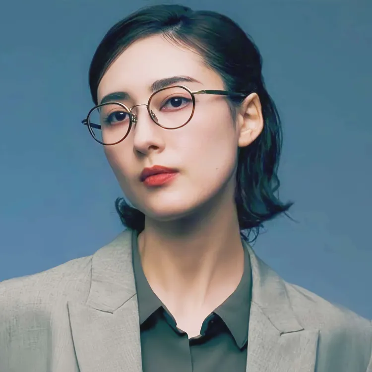 日本手工复古纯钛板材品质眼镜大脸男超轻弹簧舒适近视圆款女镜架