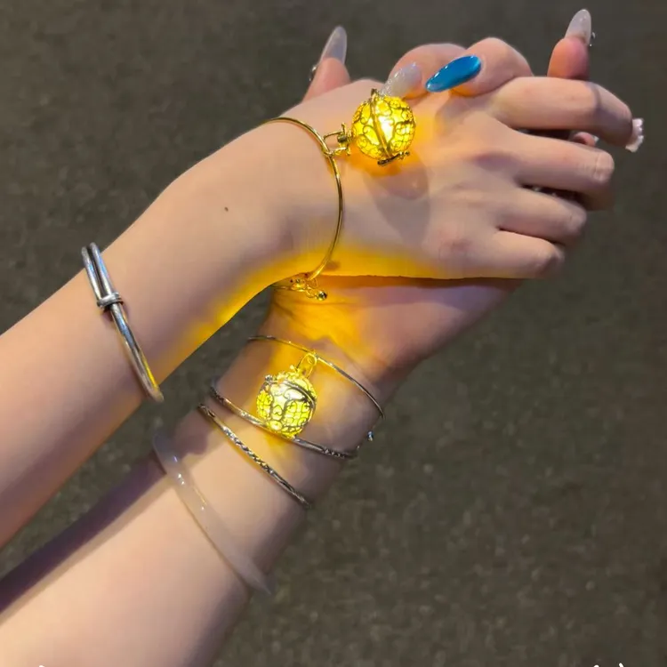 【吖比】明灯三千天官赐福发光手镯花城谢怜花怜闺蜜情侣古风手镯