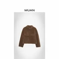 木岸MUAN:《俱乐部外套》定制中古800克100羊毛老钱外套D-YJ2-A2502