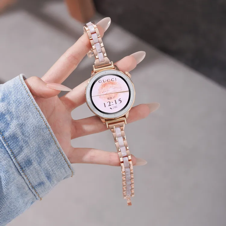 适用OPPOwatchX2mini手表树脂合金手表带运动智能女生腕表带表链