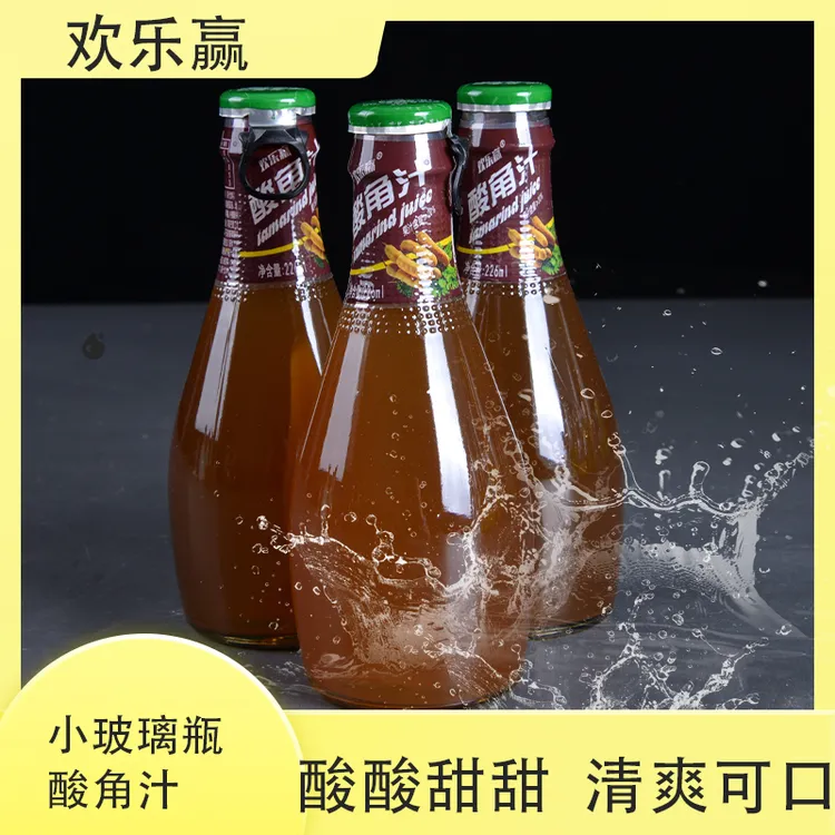 云南酸角汁风味饮料火锅烧烤酸甜饮品226ml瓶装欢乐赢夏日饮料