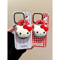 适用苹果iphone16/17promax立体硅胶猫咪15pro磁吸14支架13手机壳