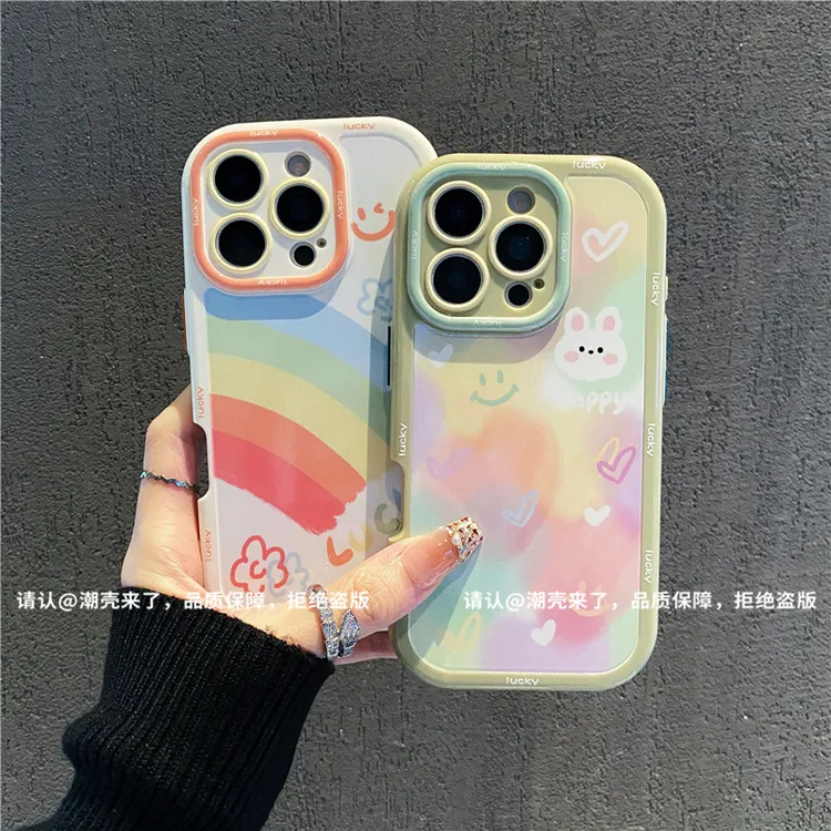 奶油壳适用苹果16/iPhone/华为荣耀/OPPO/VIVO/小米/手机壳爆款潮