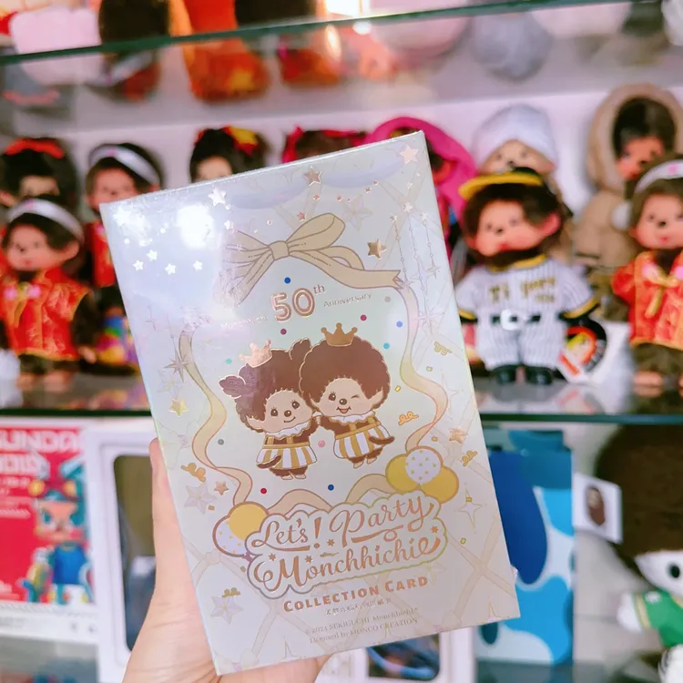 萌兔酱 萌趣趣日本正版蒙奇奇Monchhichi 美梦光临 珍藏卡 猎卡