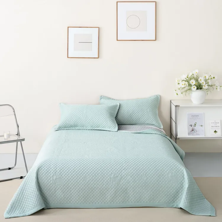 2025新款大尺寸200*230夏季冰感豆豆凉席软席可水洗冰感可折叠