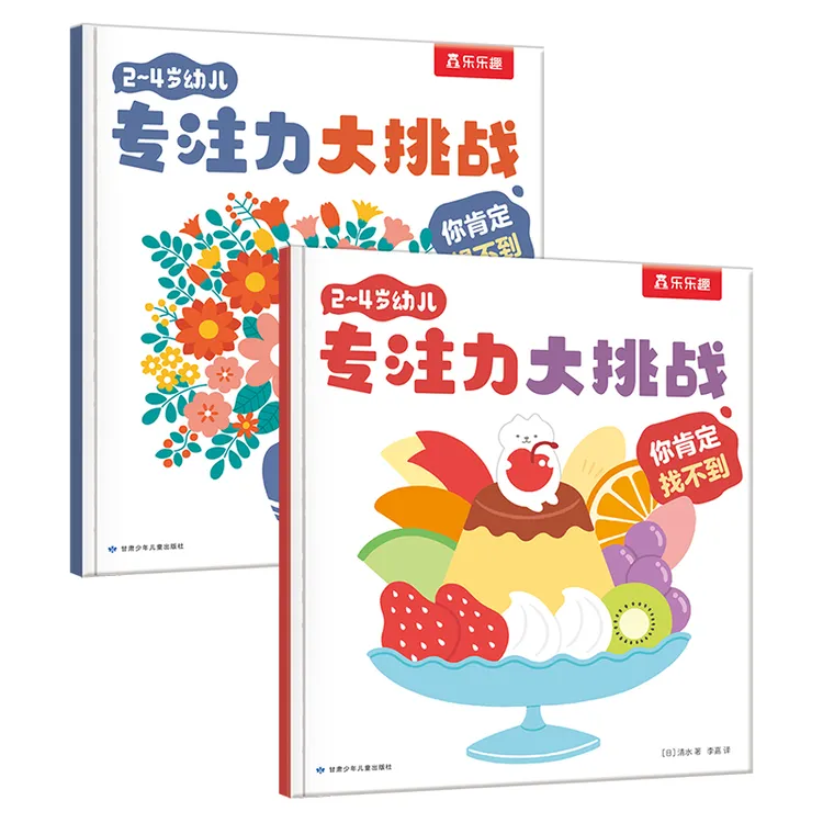 张丹丹推荐：专注力大挑战（共4册）