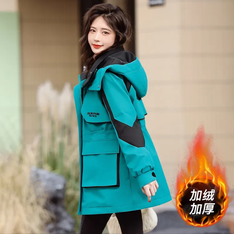 【尚缇歌】九江平湖派克服女士2025新款秋冬爆高端高级感冲锋衣晋江