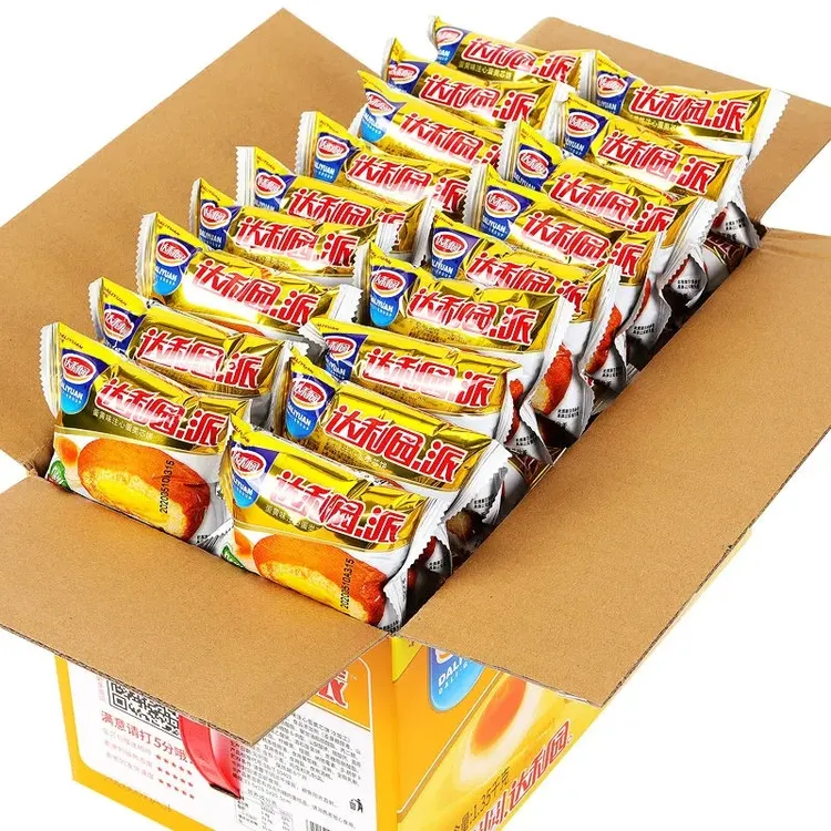 达利园蛋黄派早餐面包夹心蛋糕整箱健康夹心零食小吃休闲食品批发