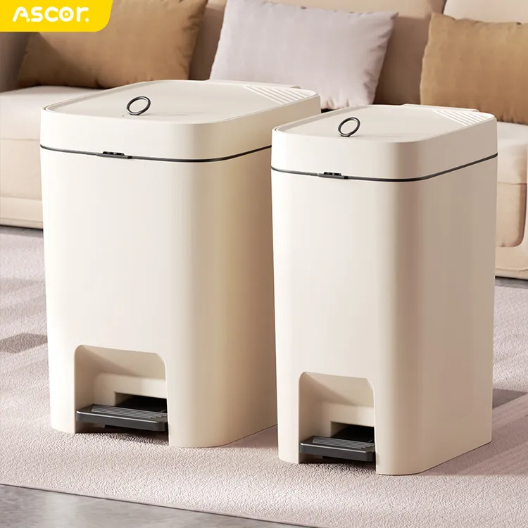 垃圾桶家用2025新款厨房卫生间厕所客厅带盖大号大容量轻奢