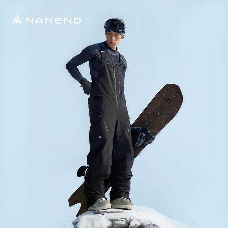 南恩单双板滑雪裤女快捷穿脱专业滑雪背带裤加绒RECCO救援Pro版型