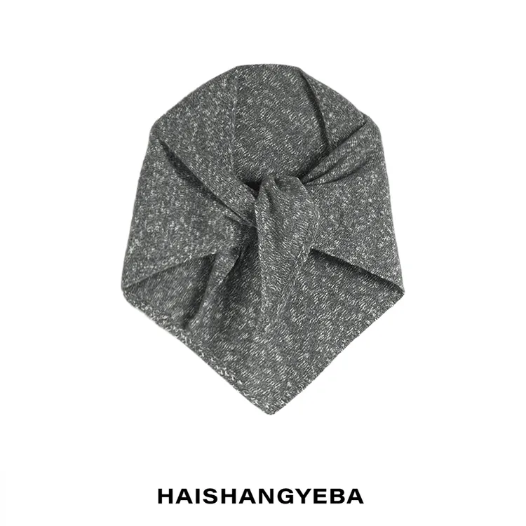 【海上叶爸】新款2025秋冬百搭绵羊毛针织保暖披肩