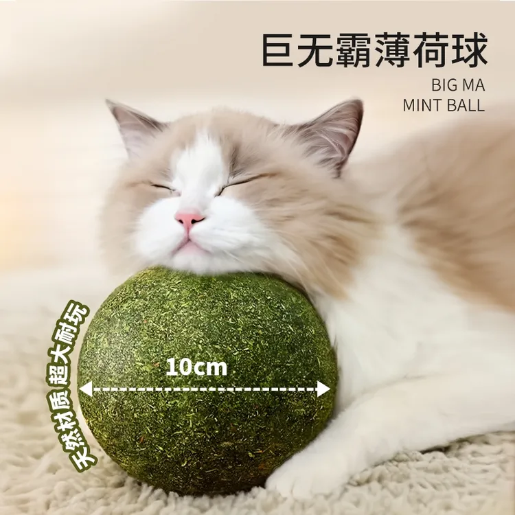 猫薄荷球超大猫玩具自嗨解闷神器磨牙猫草球逗猫棒猫咪用品木天蓼商品图