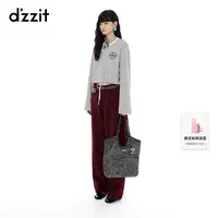 【商场同款新品】dzzit地素牛仔裤25冬复古棉质锥形裤子女3J4R6151K