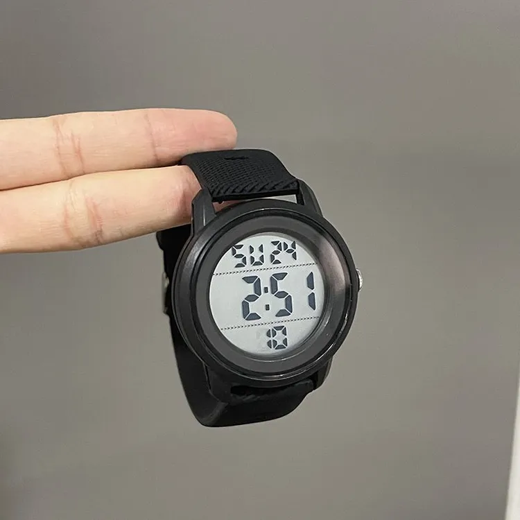 电子手表女款初中高中学生多功能潮流运动夜光简约儿童电子表男款