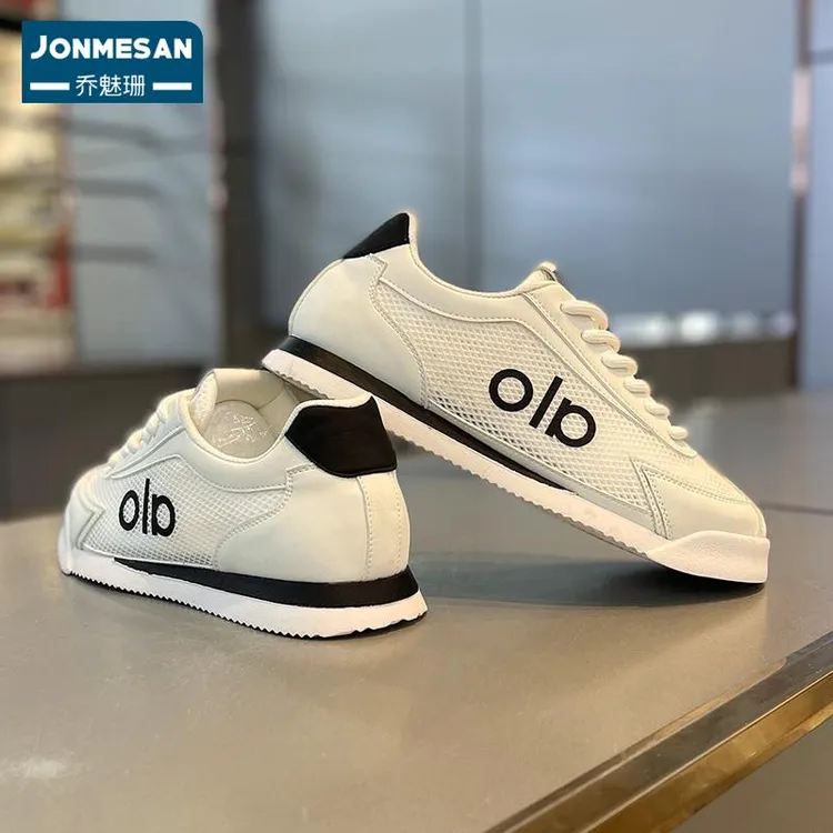 高端夏季低帮网面透气阿甘鞋男板鞋时尚小白鞋街头帅气休闲鞋