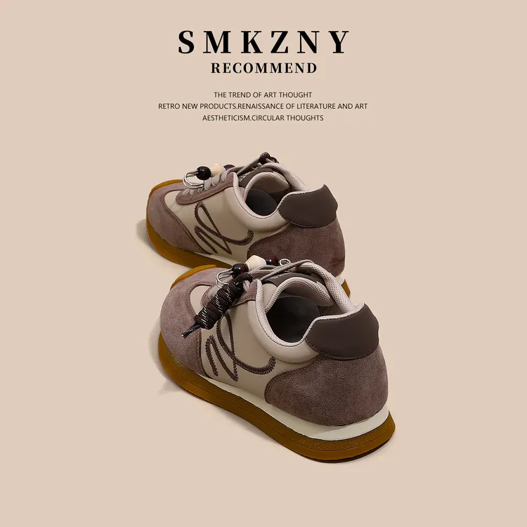 爆款复古厚底阿甘德训鞋女内增高女鞋子早秋百搭运动休闲鞋