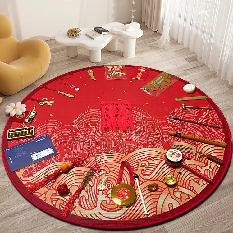 宝宝生日用品布置氛围中式国风孩子周岁套装抓周道具全套纪念套餐