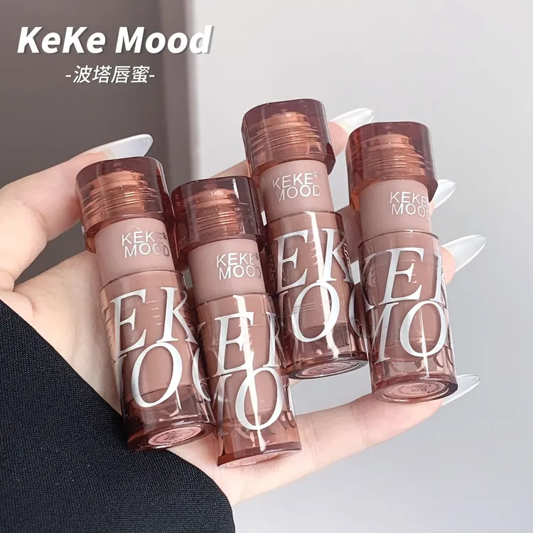 【拍一发三】KeKemood波塔唇蜜水光唇蜜清透嘟嘟唇持久淡化唇纹