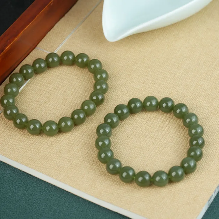 【小北严选】和田玉单圈手串约9.5mm+【多样性发一件】-BH16X642