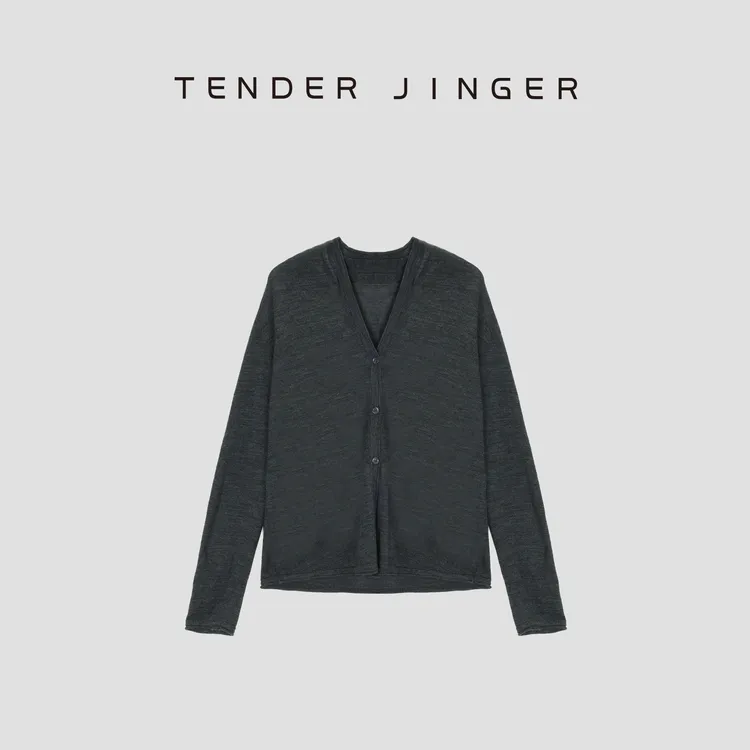 Tender Jinger【极简】V领百搭羊毛开衫半裙（分开拍）T53MII30889