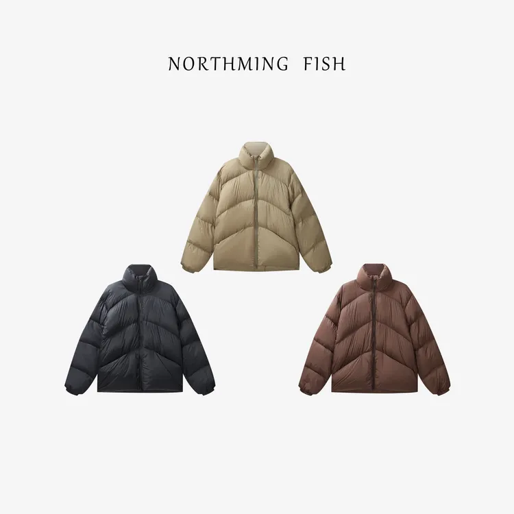 NorthMing fish 「简爱」 90白鹅绒 随性冬季温暖有型实穿鹅绒服