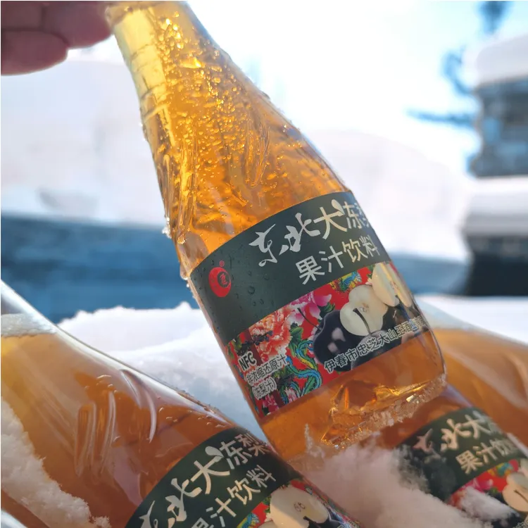 ZZ/忠芝NFC东北大冻梨果汁原汁高达90%东北特产300ml*6瓶/箱