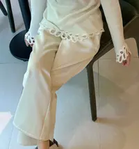 秋冬加绒丝毛裤百搭休闲时尚气质女士