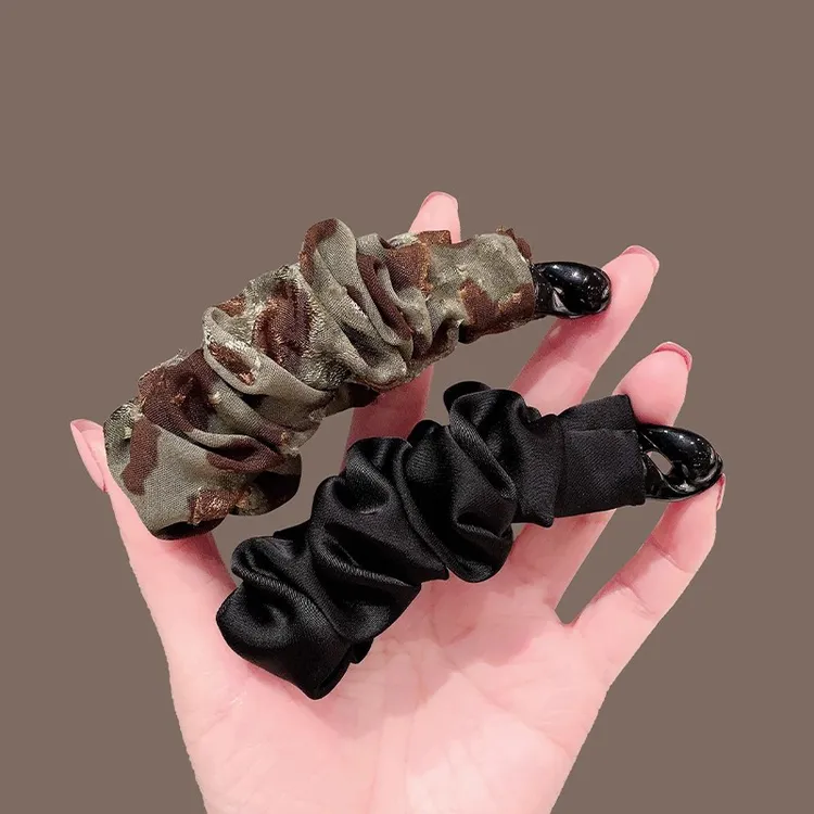 发量少百搭马尾发夹子后脑勺竖夹香蕉夹气质竖式发卡子头饰女小号