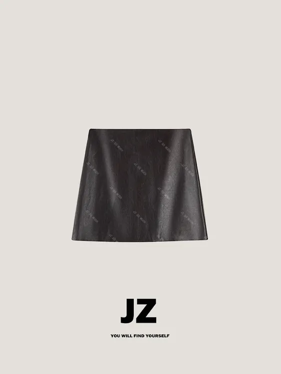 金子/JZ SO MUCH【“H”裤裙】乌木棕优质环保蛋白皮毛衣搭子直筒裤裙