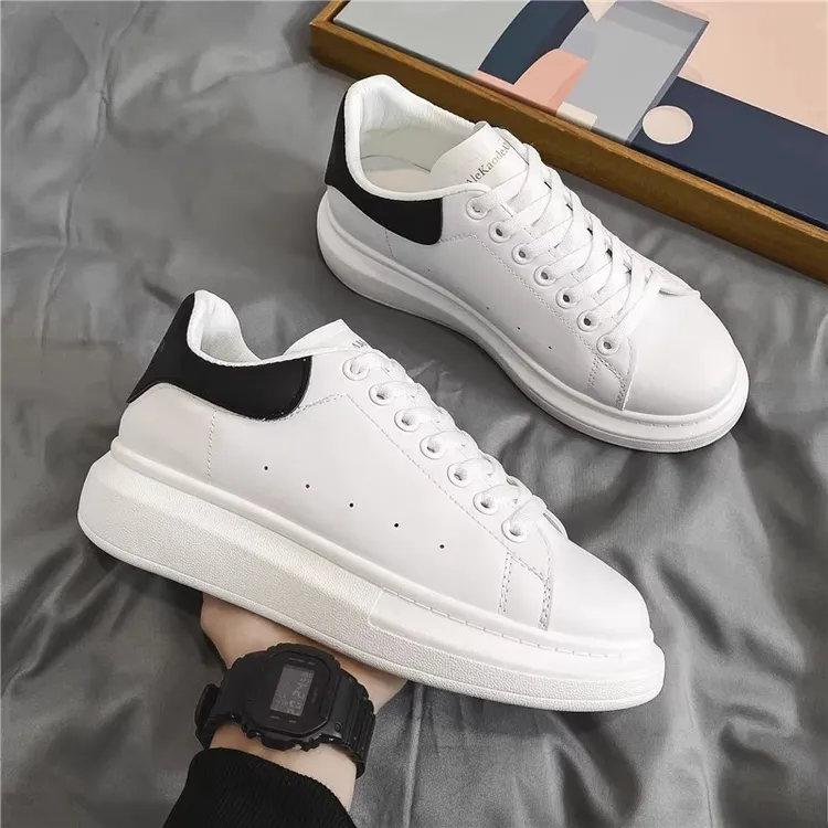 麦昆小白鞋厚底男女鞋款休闲增高情侣夕麦昆板鞋正品2025夏季新款