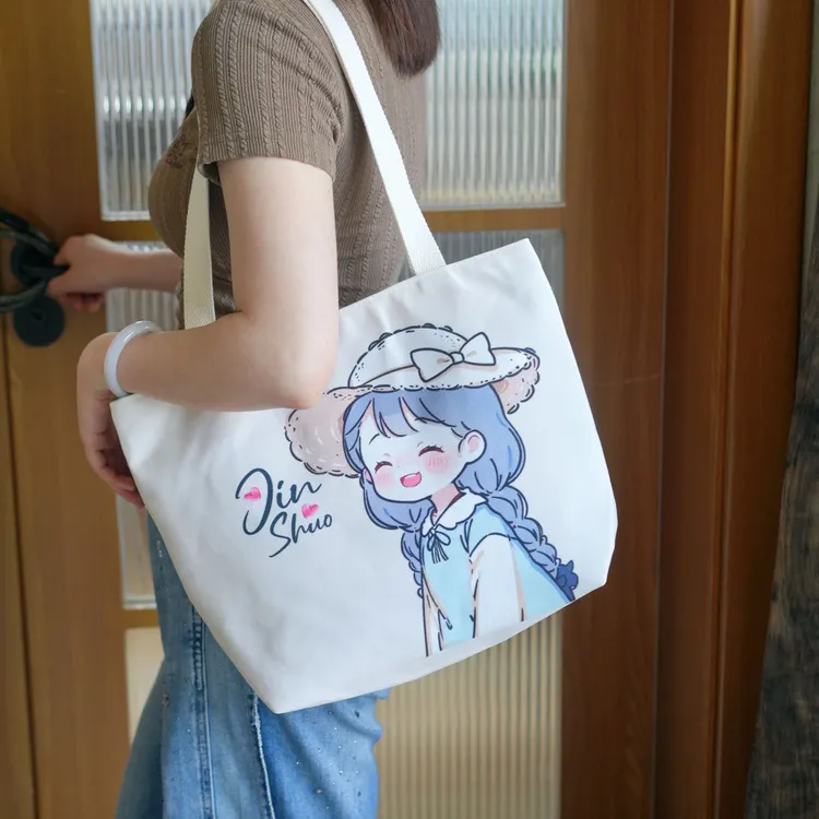 炸街潮牌手拎布袋女款袋女款包包女款女士上班专用帆布包上班通勤