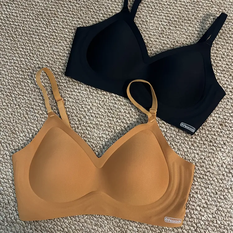 【小胸显大聚拢】春夏无痕内衣一片式按摩颗粒杯透气聚拢调整型女