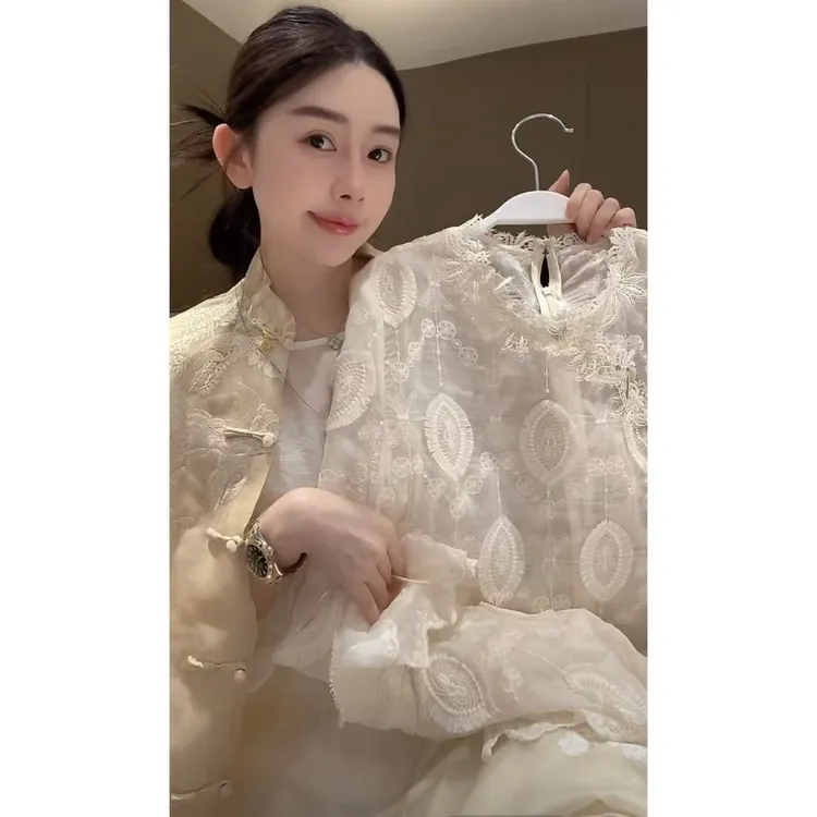 ZHUIMU.【花香】新中式国风时尚气质百搭上衣ZM8302