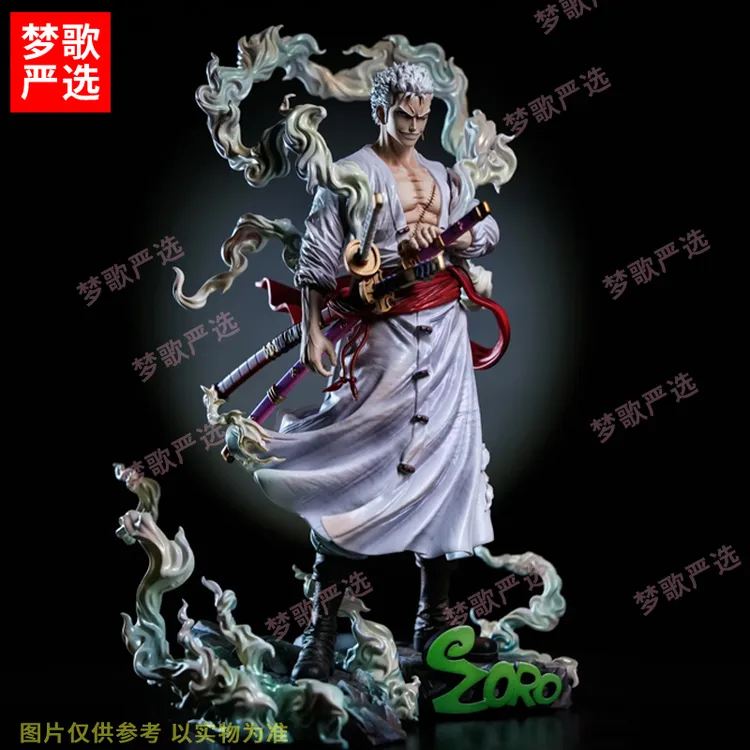 【全款预订】30cm尼卡索隆双头雕海贼王动漫礼物周边GK手办模型摆件