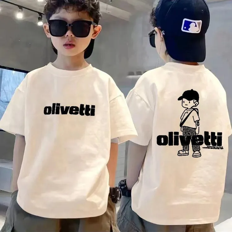 【清版不补】纯棉童装男童t恤短袖夏装儿童中大童男孩上衣宽松半袖