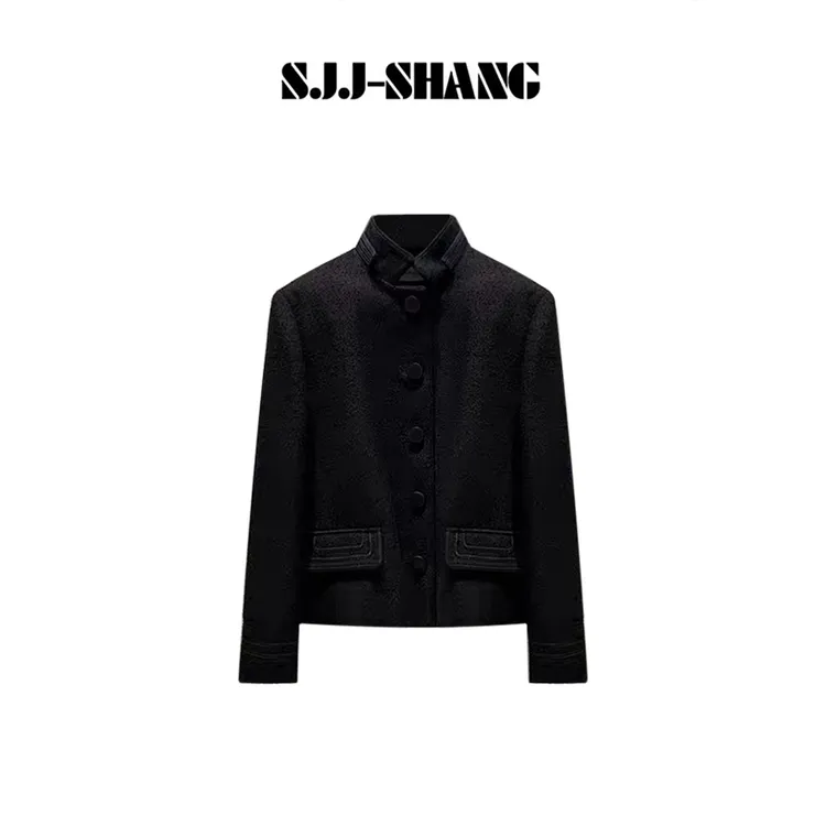 SJJ-SHANG【奥奥黑迪】重磅3M新雪丽棉设计层次感棉服q136220p