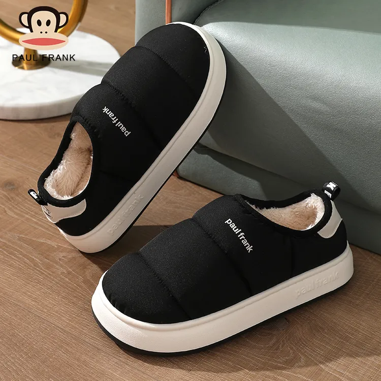 大嘴猴棉拖鞋男款2025新款爆款包跟冬季加绒防水家居室内保暖棉鞋