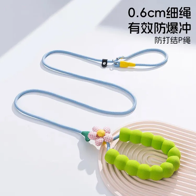 狗狗牵引绳p绳p链小型大型中型犬狗链牵狗遛狗训犬宠物防爆冲狗绳
