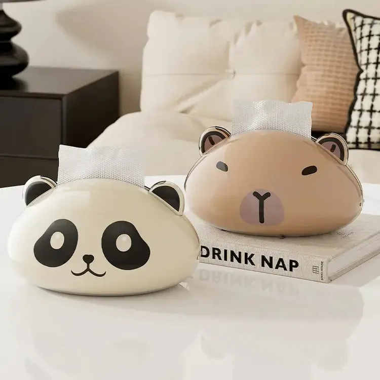 磁吸纸巾盒客厅卫生间简约高级感磁吸开合大容量高颜值创意抽纸盒