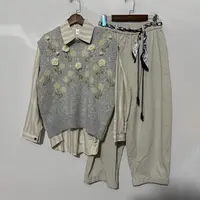 【套装】新款百搭设计款三件套显瘦轻奢女装[GYSS]Z