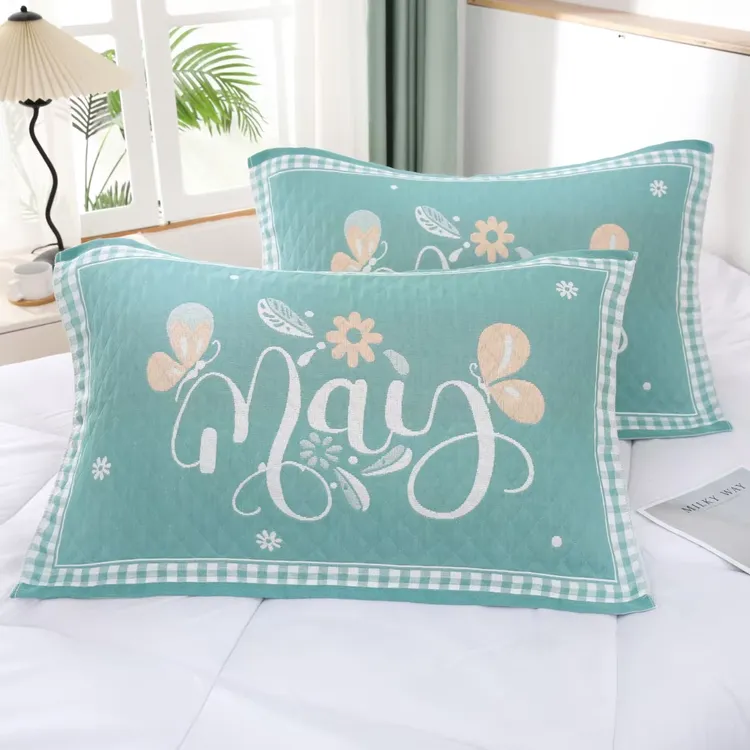 大头鸭【主播联合厂家补贴】纯福利透气家用宿舍纱布棉枕巾52*78