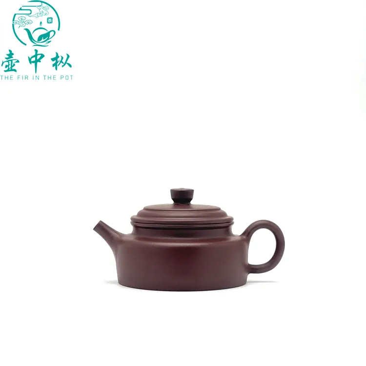 潮州手拉壶手工手拉德钟壶正宗原矿紫朱泥无上釉家用泡茶壶紫砂壶